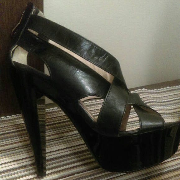 Michael Kors leather Nora platform - Picture 3 of 6